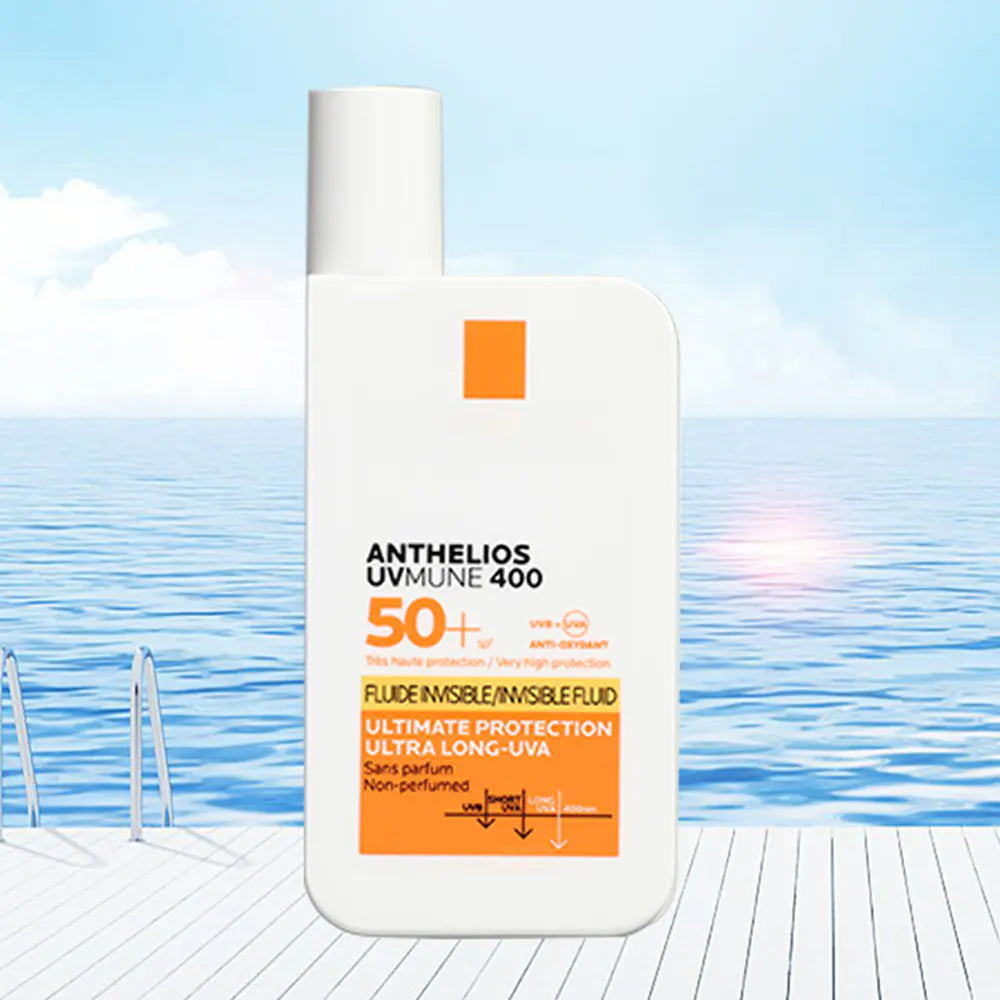 Lightweight Broad Spectrum SPF 50 Sunscreen – Sensitive Skin, Water-Resistant, Fragrance-Free