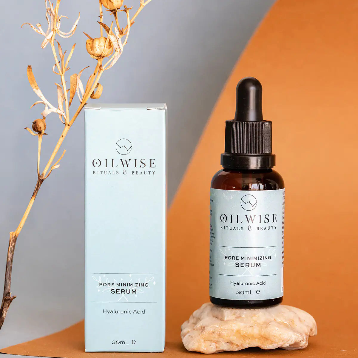 Oilwise Anti-Aging Serum, Pore Minimizing Serum & Eye Repair Serum Set — Complete Skin Renewal Kit