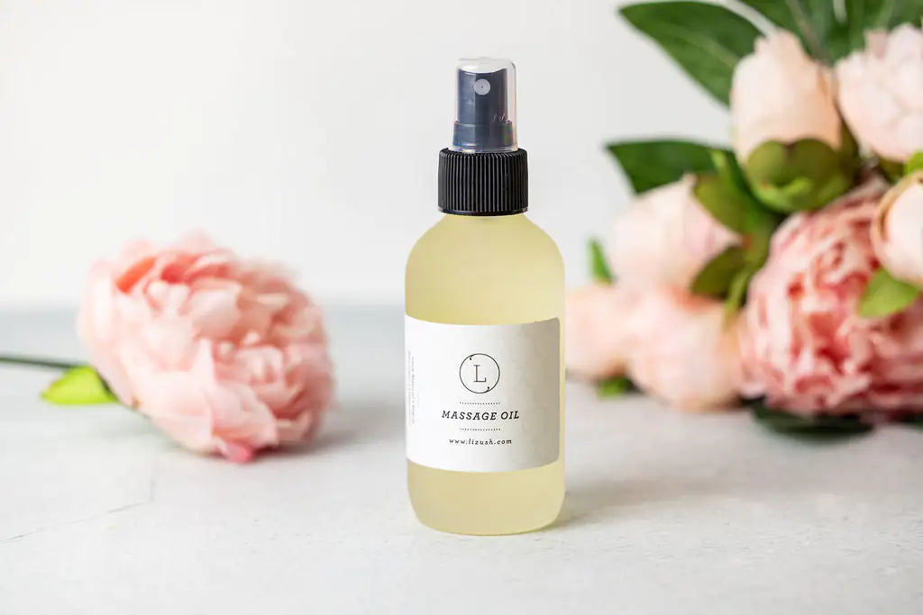 Aromatherapy Eucalyptus Massage Oil with CBD (THC-Free) — Natural Relaxing Body Oil