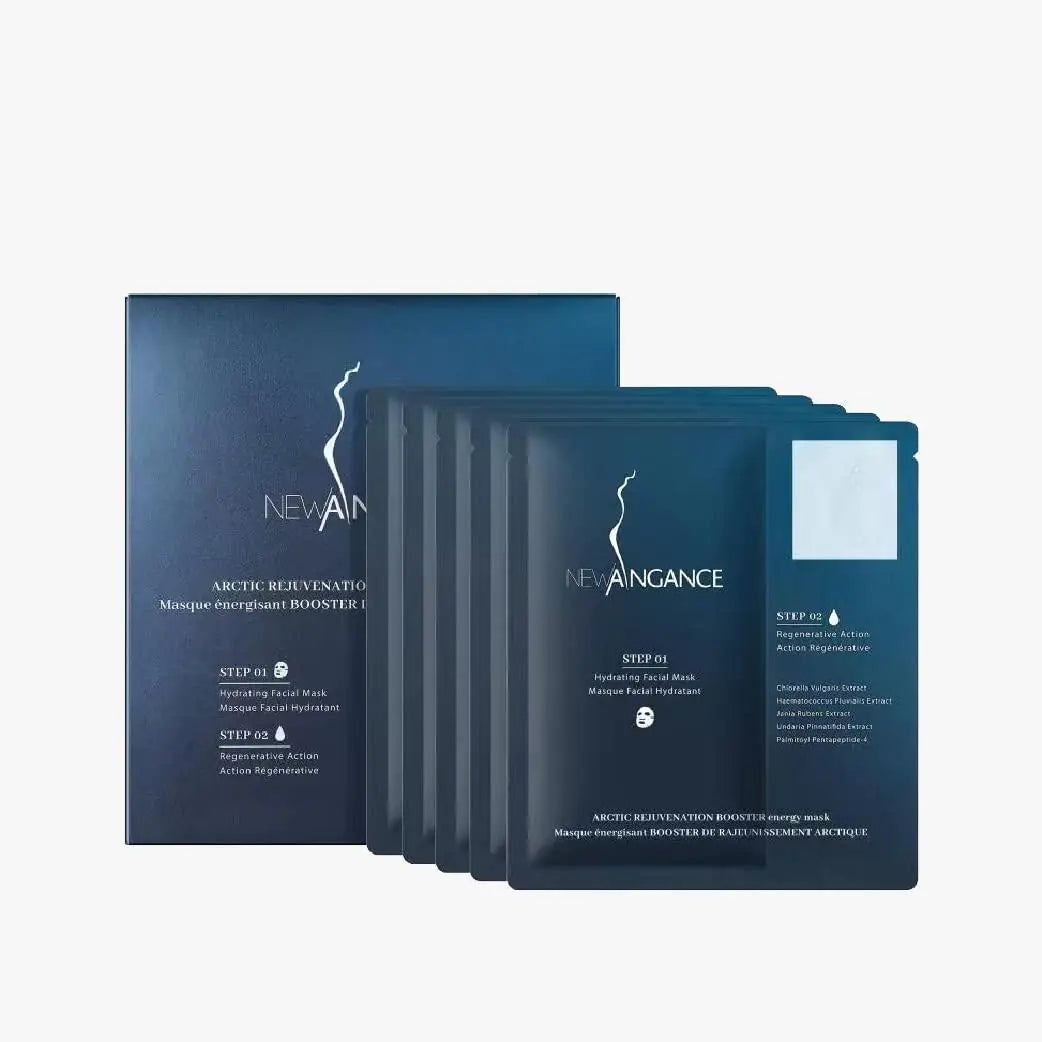 Rejuvenation Booster Hydrating Face Mask Set – 5 Masks & 5 Serums for Dry, Sensitive & Dehydrated Skin