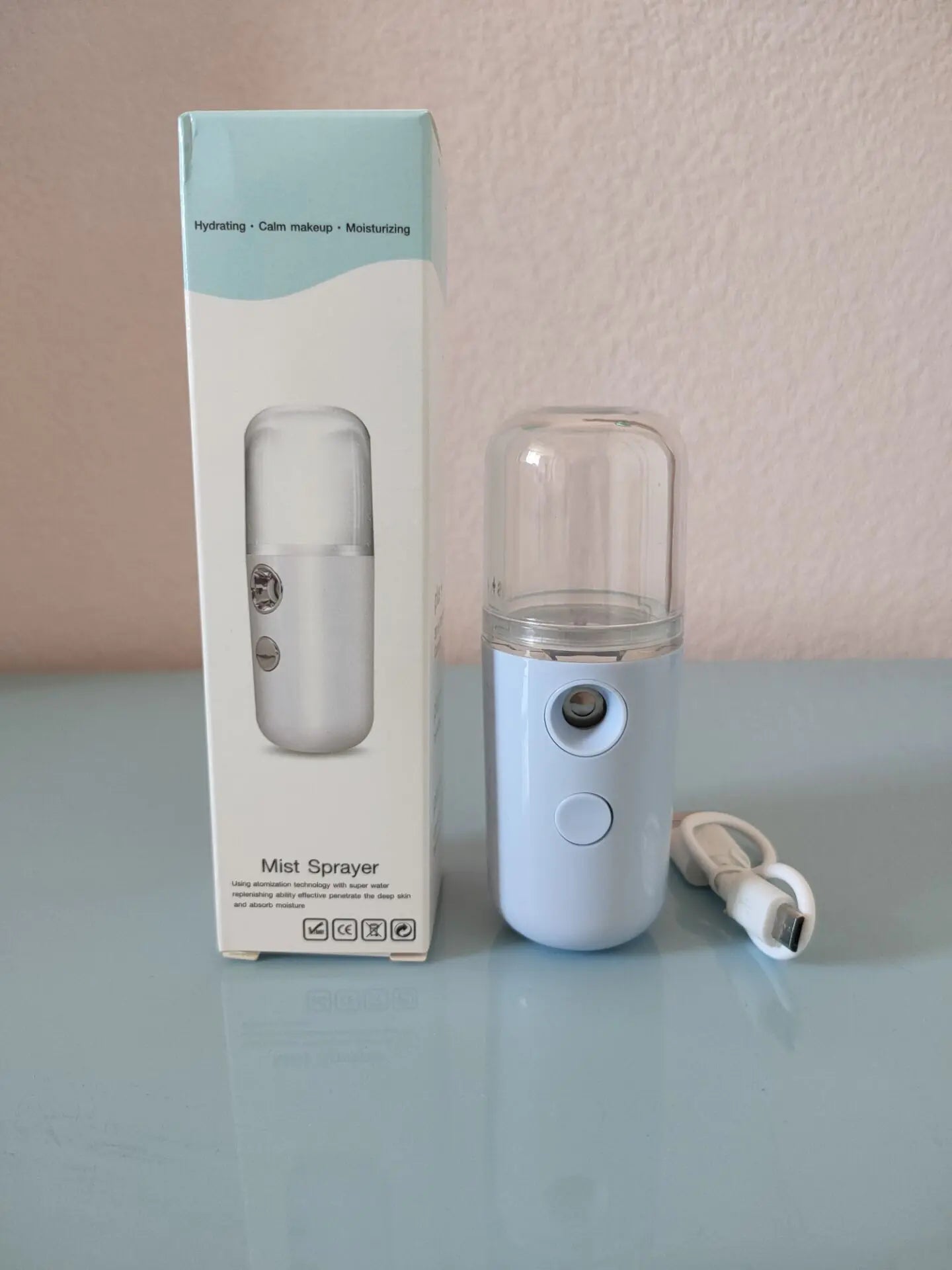 MistEase Compact Nano Facial Mister & Humidifier