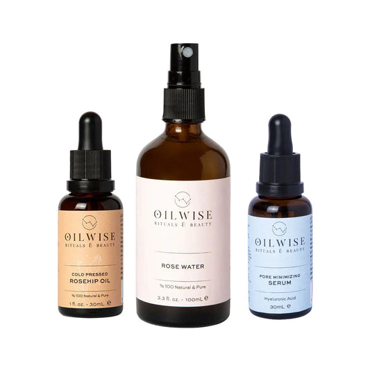 Oilwise Anti-Blemish Moisturizing Kit — Clear Skin System with Natural Extracts