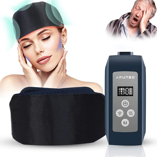 CalmDome Electric Head & Scalp Massager – Heated & Adjustable