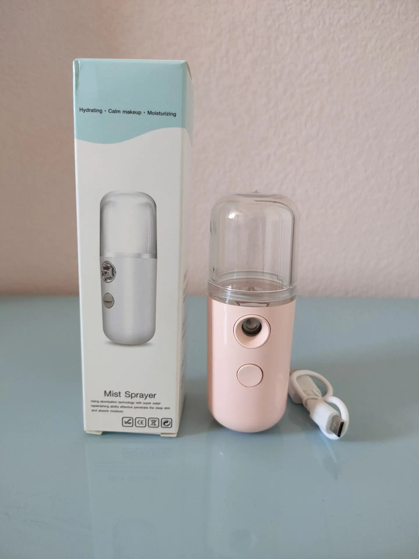MistEase Compact Nano Facial Mister & Humidifier