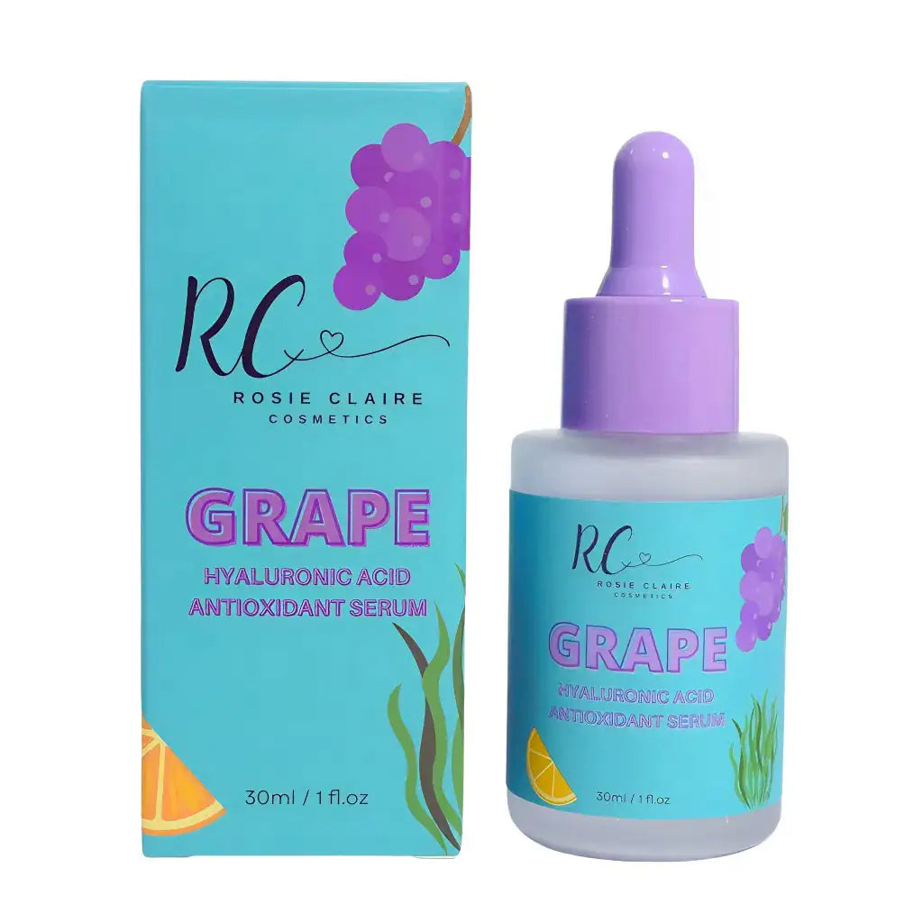 Hyaluronic Acid + Vitamin C Antioxidant Face Serum – Brightening, Hydrating & Anti-Aging | 1 fl oz