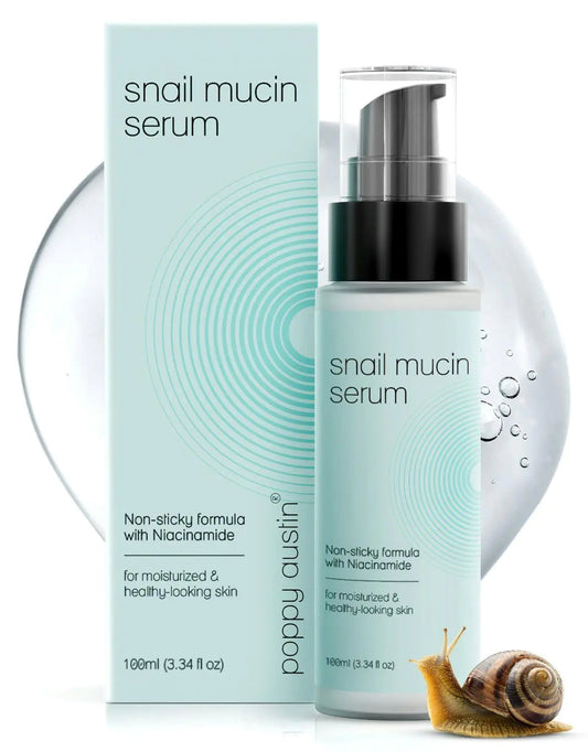 96% Snail Mucin + Niacinamide Hydrating Face Serum – 3.34 fl oz | Anti-Aging, Elasticity & Skin Renewal
